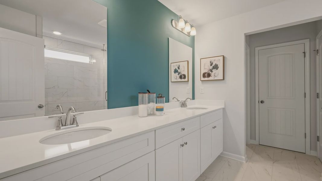 Furnished interior view inside a new home in Hamilton Lakes, Lawrenceville (Image 30).