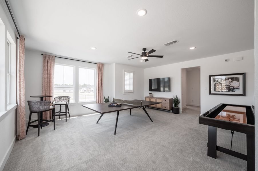 Representative furnished interior of a home built from the Wren by Tri Pointe Homes in Trillium, Richmond (Image 9). Representative furnished interior of a home built from the Wren by Tri Pointe Homes in Trillium, Richmond (Image 9).