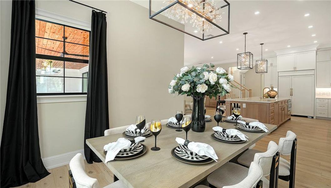 Furnished interior view inside a new home in , Sarasota (Image 33).