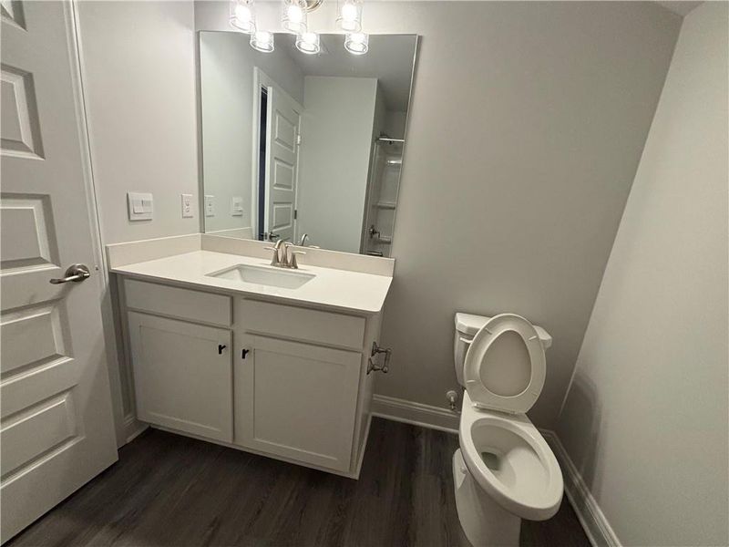 Furnished interior view inside a new home in Tuscany Hills, Douglasville (Image 3). Furnished interior view inside a new home in Tuscany Hills, Douglasville (Image 3).