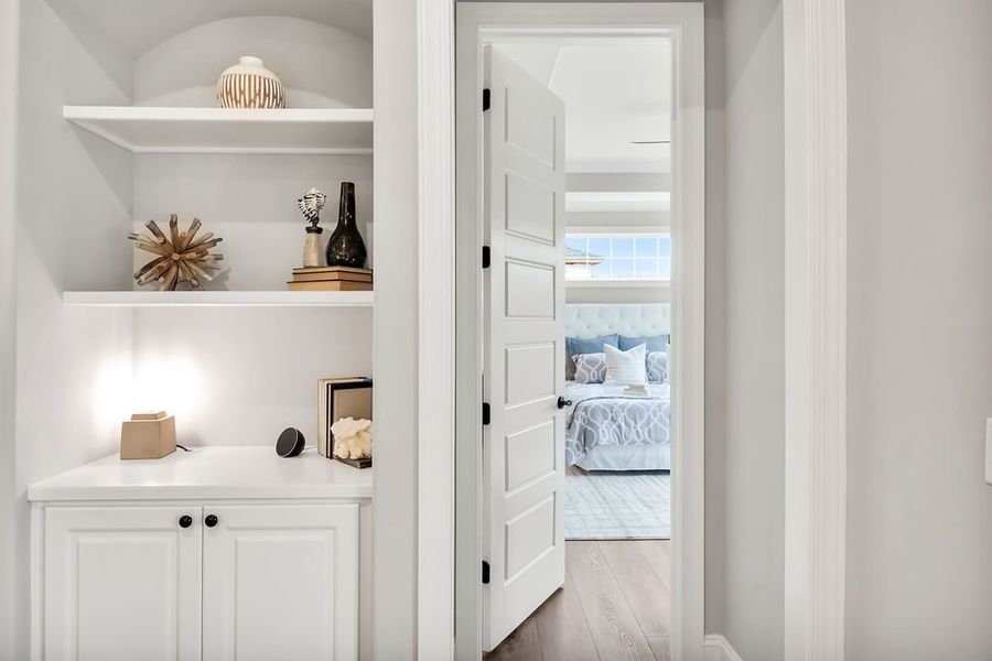 Furnished interior view inside a new home in Brunswick Forest, Leland (Image 11).