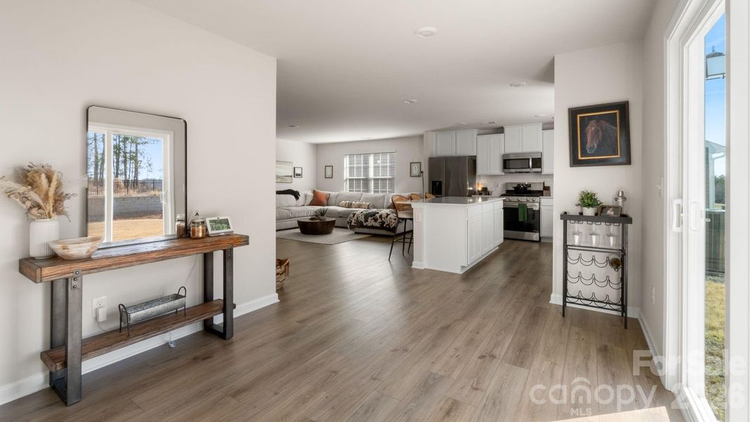 Furnished interior view inside a new home in Walkers Mill, Edgemoor (Image 7).