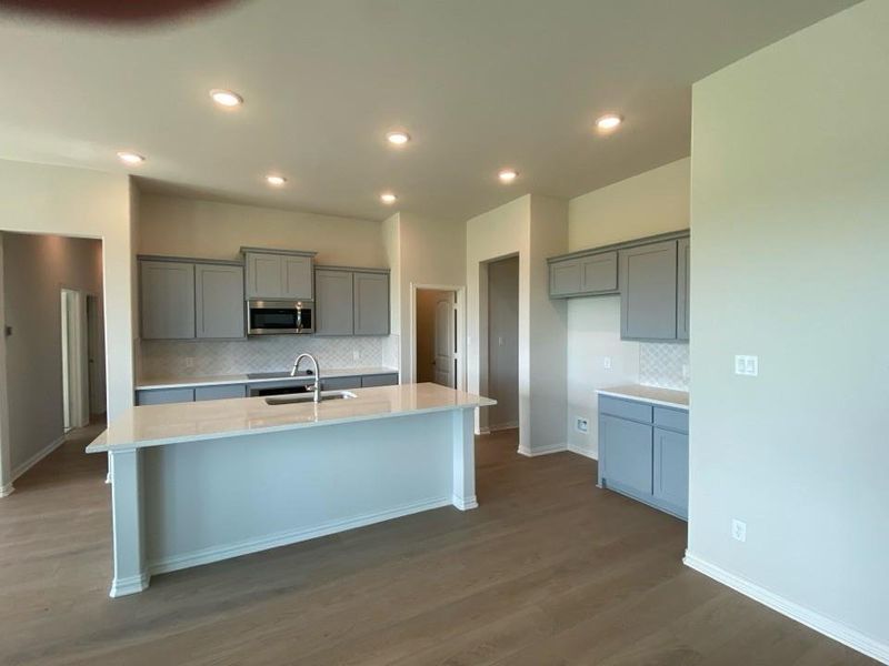 Furnished interior view inside a new home in Hillview Addition, Decatur (Image 5).