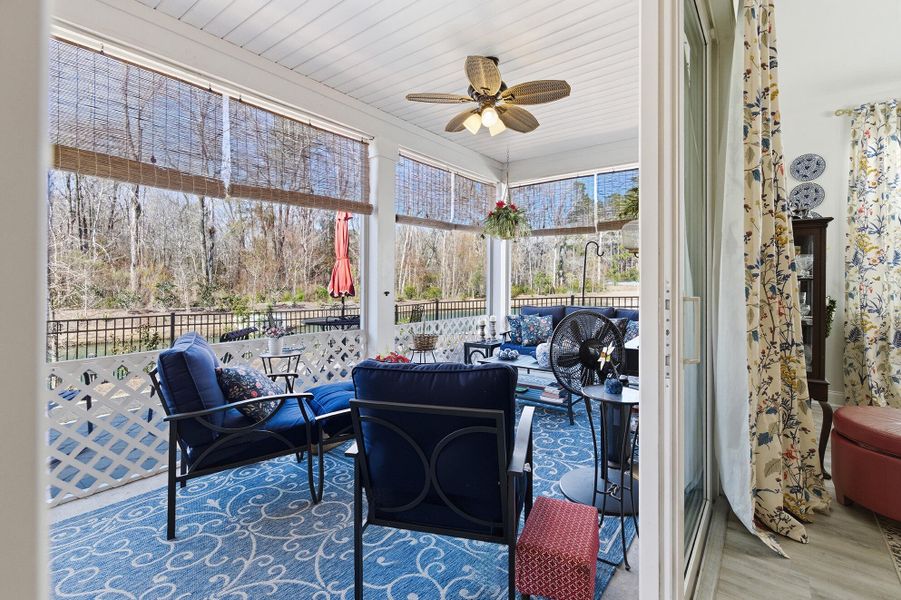 Furnished interior view inside a new home in , Murrells Inlet (Image 8).