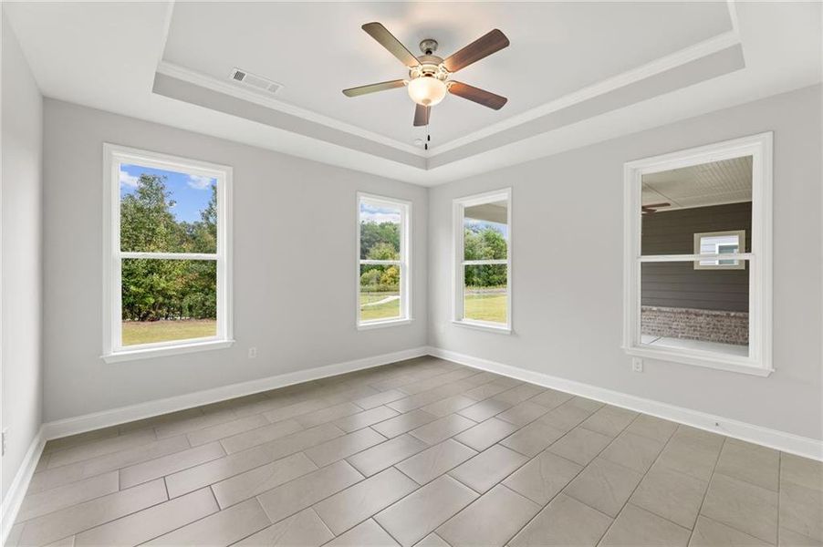 Spacious, unfurnished interior of a new home in Cooper's Walk, Loganville (Image 24).
