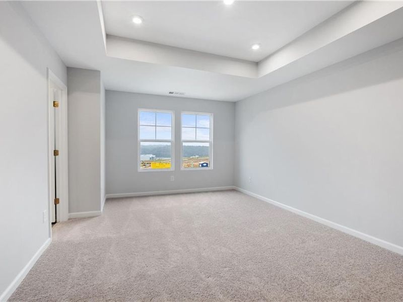 Spacious, unfurnished interior of a new home in Stegall Village, Emerson (Image 60).