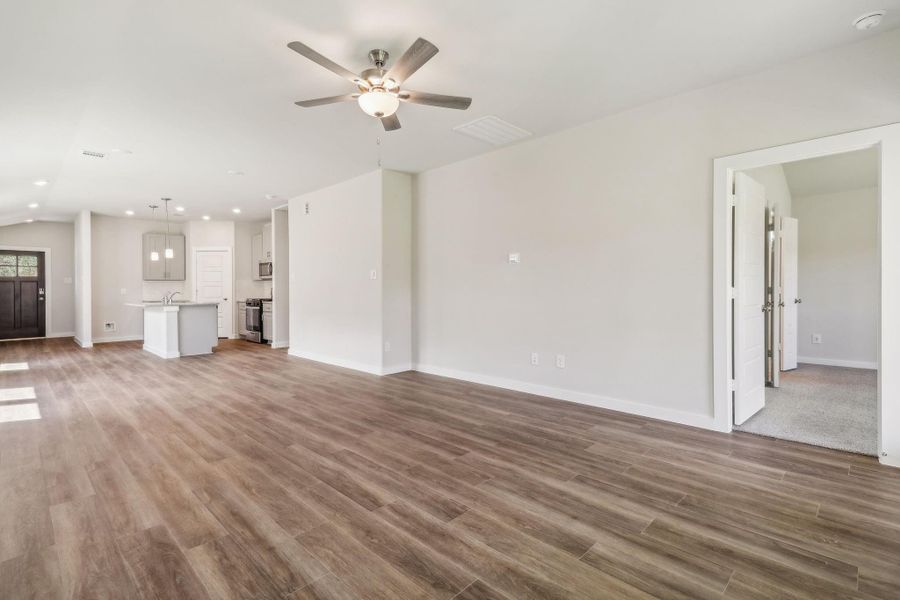 Photo is not of the actual home, but is an inspirational photo of builder’s model home and may depict options, furnishings, and/or decorator features that are not included