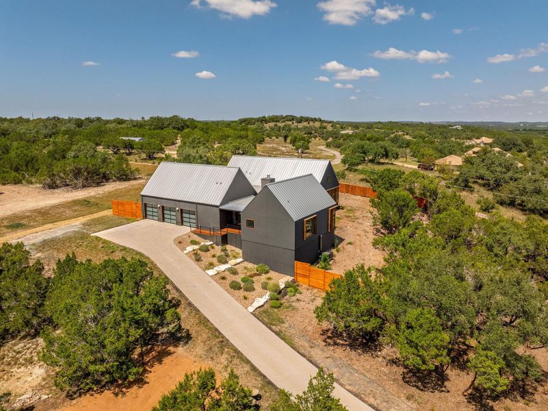 Front exterior of a new home in , Austin, TX, highlighting curb appeal (Image 20). Front exterior of a new home in , Austin, TX, highlighting curb appeal (Image 20).