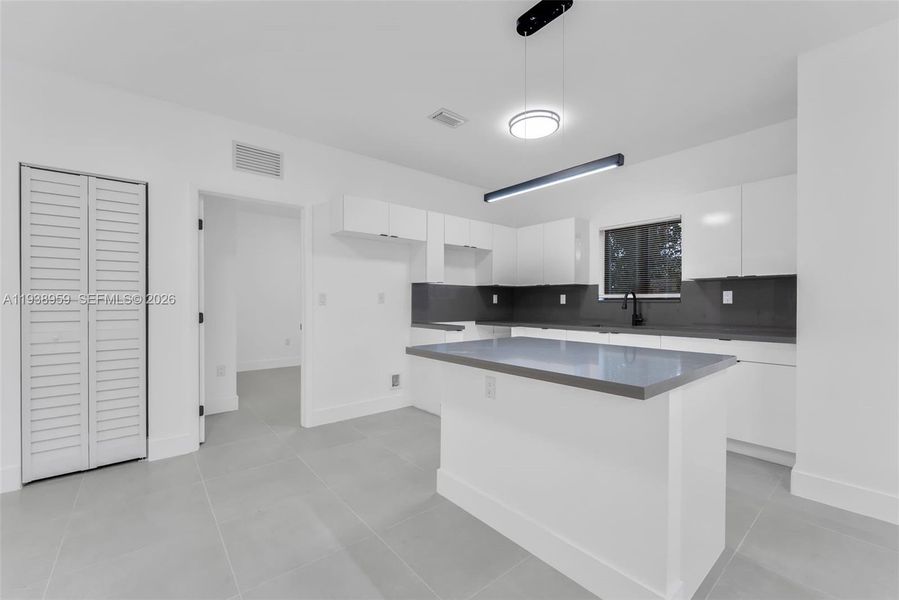 Furnished interior view inside a new home in , Miami (Image 10).