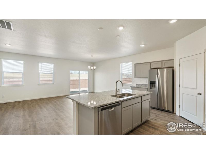 Furnished interior view inside a new home in Tailholt, Severance (Image 8).