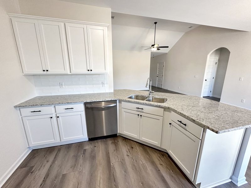 Furnished interior view inside a new home in The Village at Sassafras, Allenhurst (Image 5). Furnished interior view inside a new home in The Village at Sassafras, Allenhurst (Image 5).