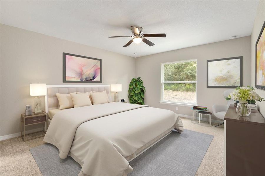 Furnished interior view inside a new home in , Ocala (Image 6). Furnished interior view inside a new home in , Ocala (Image 6).
