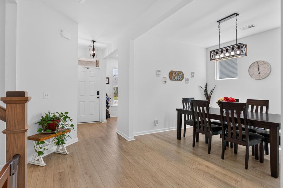 Furnished interior view inside a new home in , Charleston (Image 19).