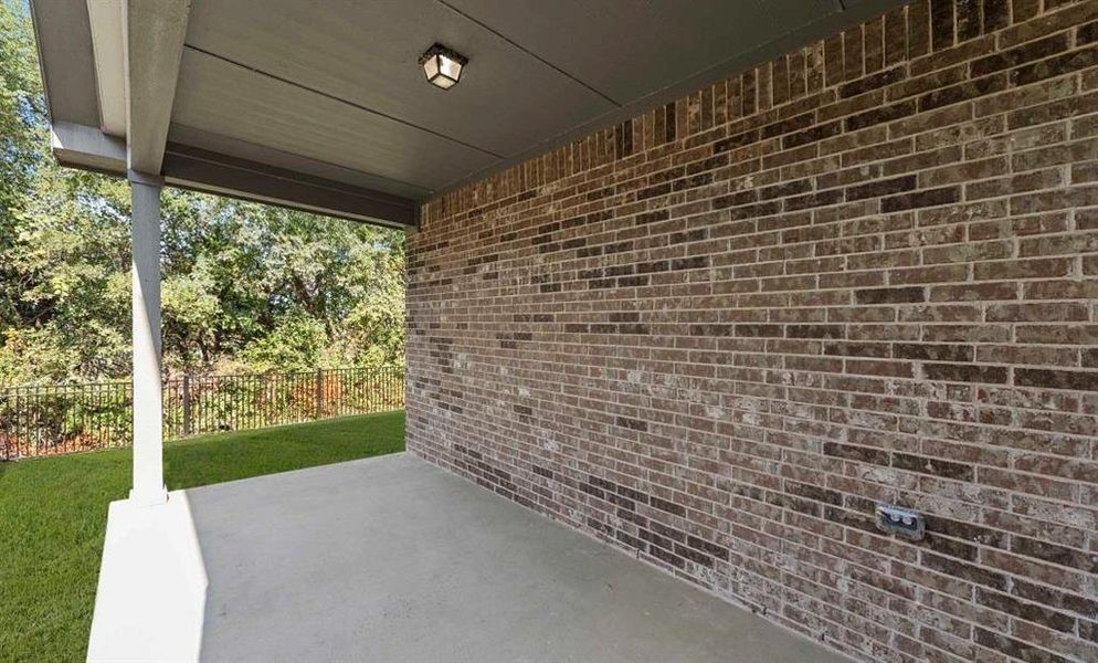 Covered Patio Representative Photo