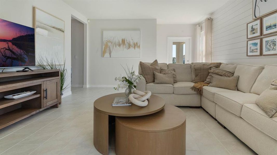 Furnished interior view inside a new home in Fox Branch, Lakeland (Image 17).