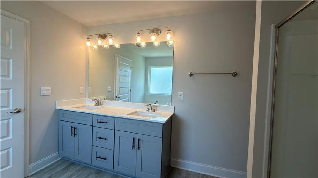 Furnished interior view inside a new home in Habersham Meadows, Demorest (Image 7).