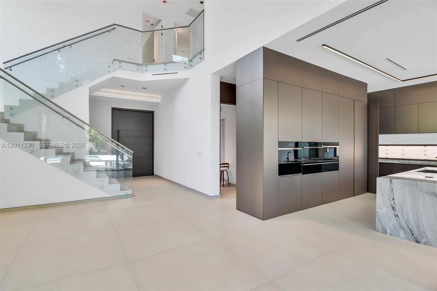 Furnished interior view inside a new home in , Miami (Image 18).