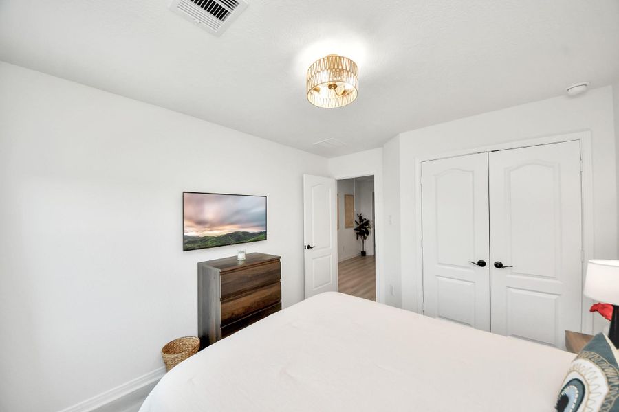 Furnished interior view inside a new home in , Cypress (Image 33).