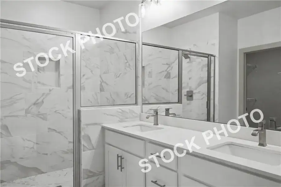 Furnished interior view inside a new home in , Norcross (Image 6).