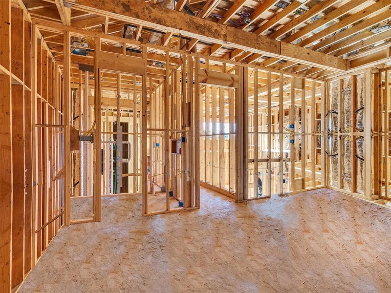 In-progress construction of a new home in , Houston, TX (Image 22).