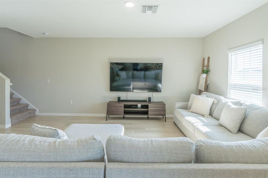 Furnished interior view inside a new home in Pasadena Point, Wesley Chapel (Image 46). Furnished interior view inside a new home in Pasadena Point, Wesley Chapel (Image 46).