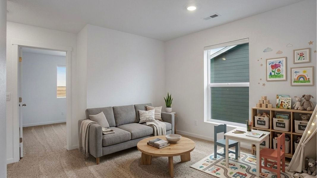 Furnished interior view inside a new home in Tailholt, Severance (Image 5). Furnished interior view inside a new home in Tailholt, Severance (Image 5).