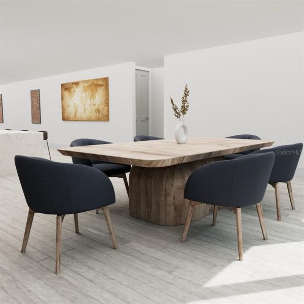 Furnished interior view inside a new home in , Ocala (Image 4).