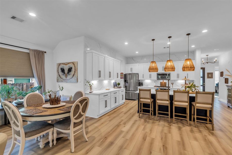 Furnished interior view inside a new home in , Conroe (Image 13).