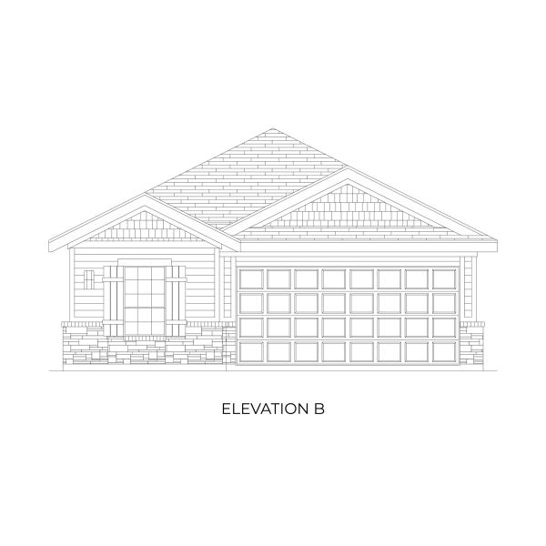 Representative rendering of the exterior for the Carter Select F by First Texas Homes (Image 4).