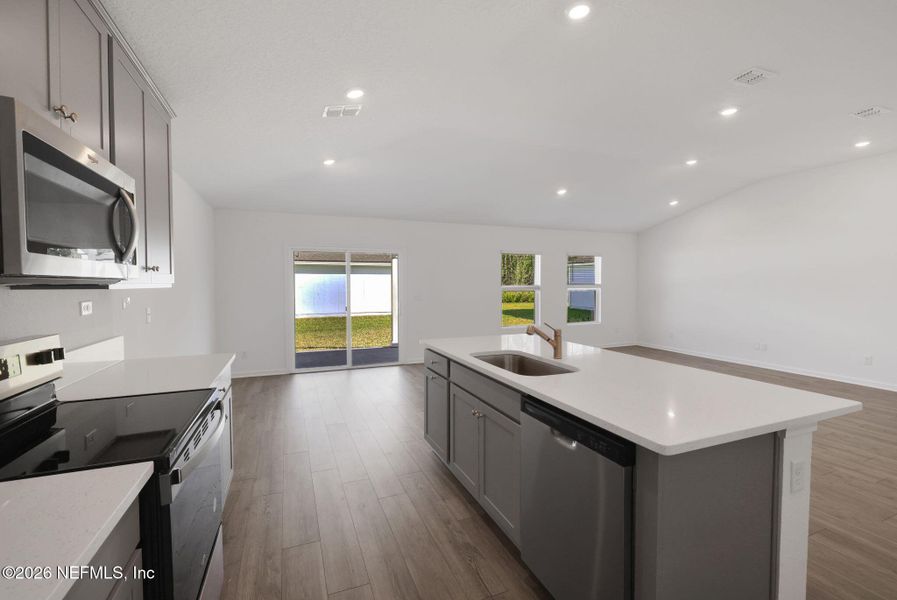 Furnished interior view inside a new home in Wilford Oaks, Orange Park (Image 9).