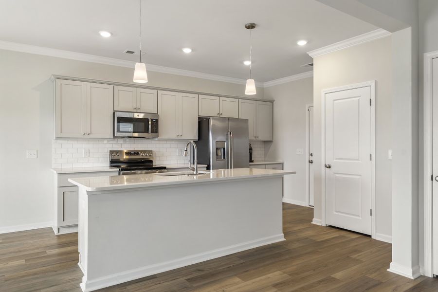 Furnished interior view inside a new home in Tucker Ridge, Pendleton (Image 8).