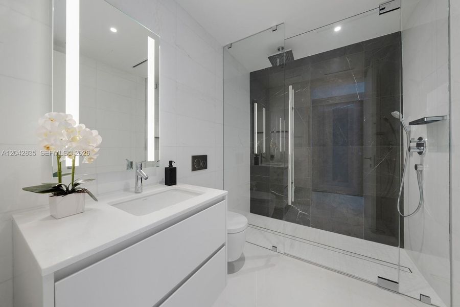 Furnished interior view inside a new home in Aston Martin Residences, Miami (Image 6).
