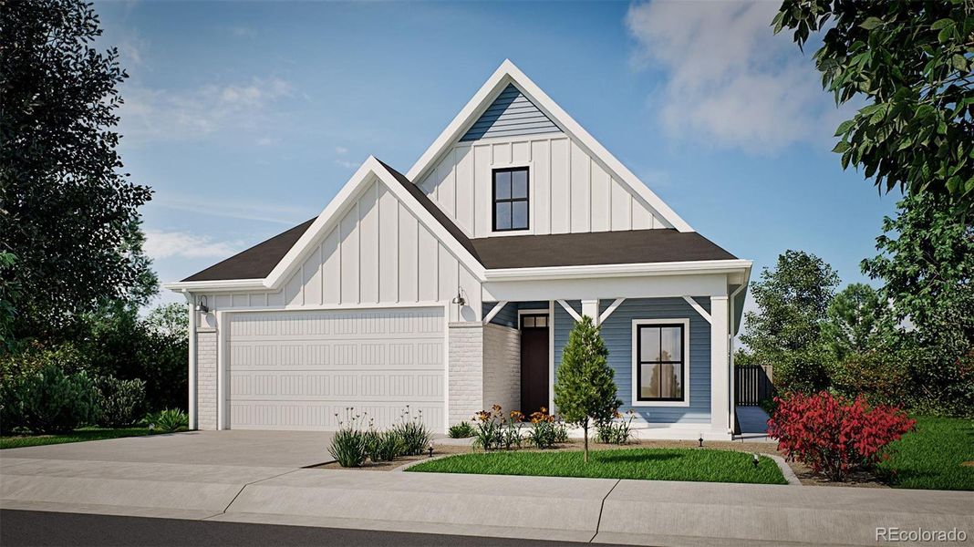 Rockaway Elevation B Bonus 2 Car