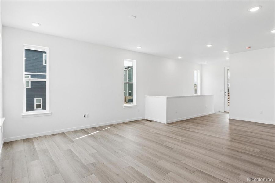 Spacious, unfurnished interior of a new home in The Summit at Meridian, Englewood (Image 17).