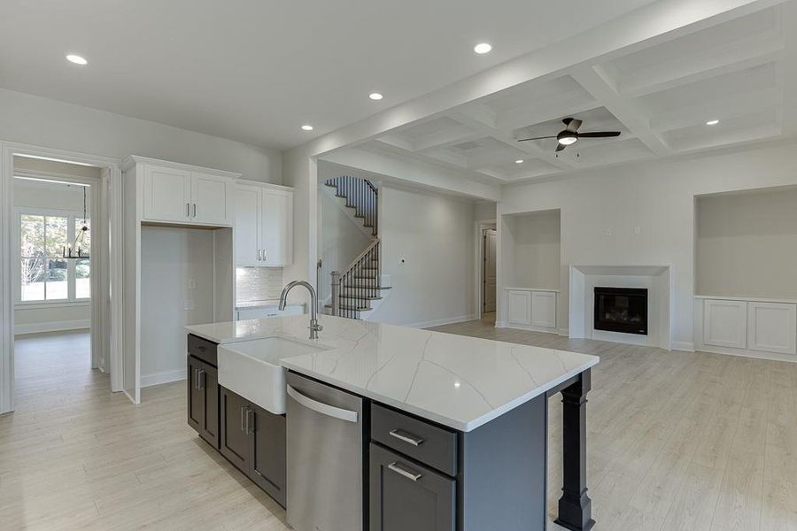 Furnished interior view inside a new home in , Buford (Image 15).