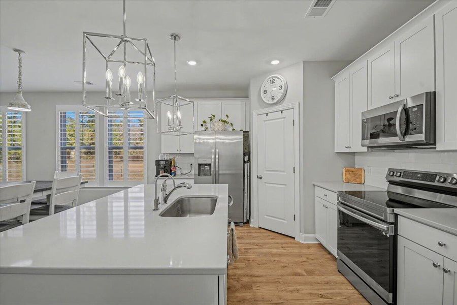 Furnished interior view inside a new home in , Harleyville (Image 17).