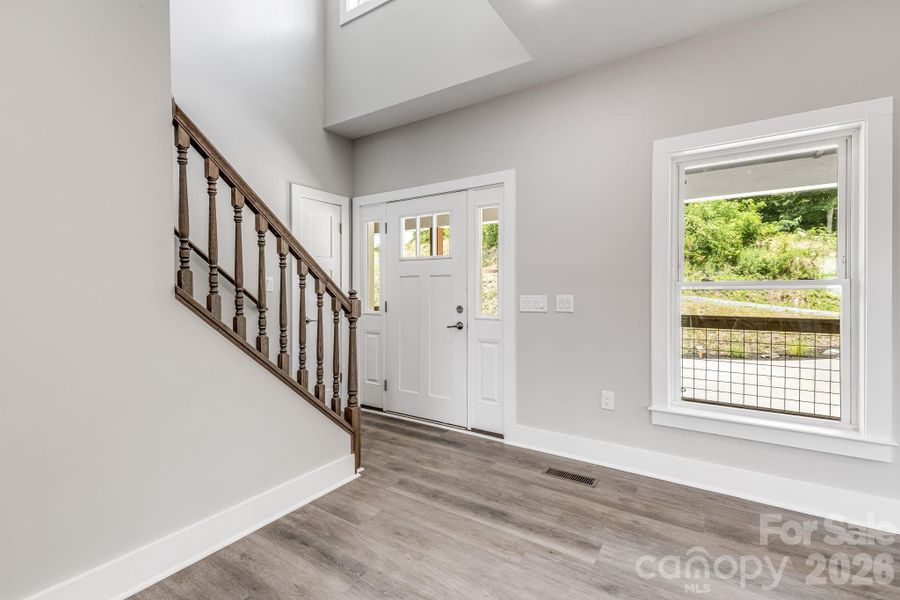 Spacious, unfurnished interior of a new home in , Asheville (Image 27). Spacious, unfurnished interior of a new home in , Asheville (Image 27).
