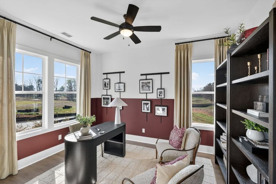 Representative furnished interior of a home built from the Napa by Taylor Morrison in Wayt Farm, Cumming (Image 10).