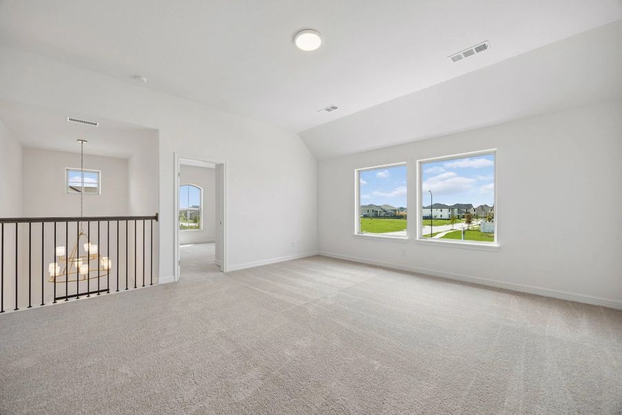 Spacious, unfurnished interior of a new home in Austin Point, Richmond (Image 16).