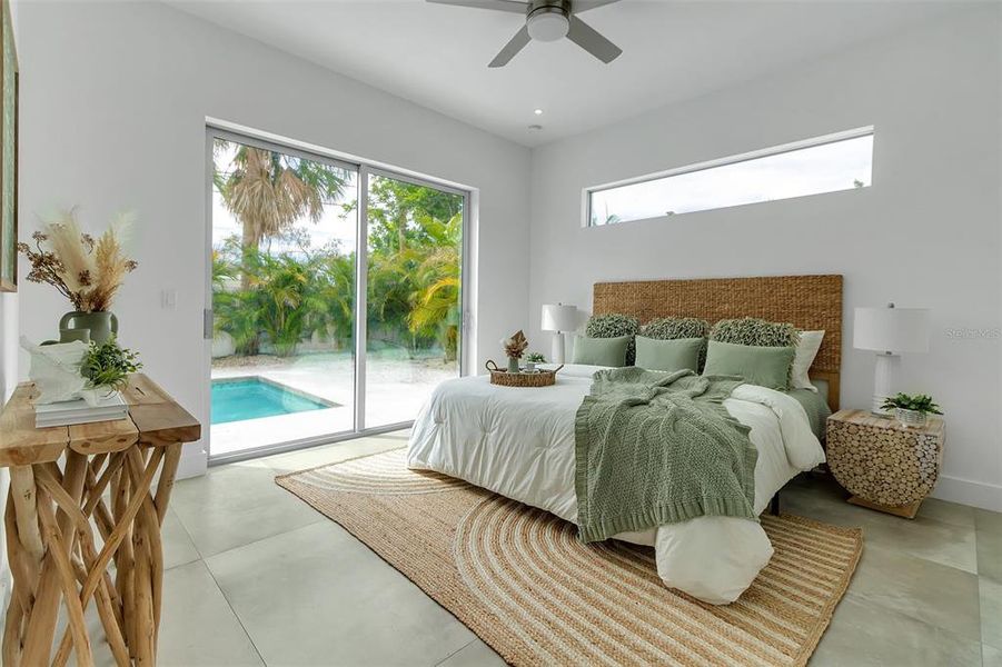 Furnished interior view inside a new home in , Sarasota (Image 31).