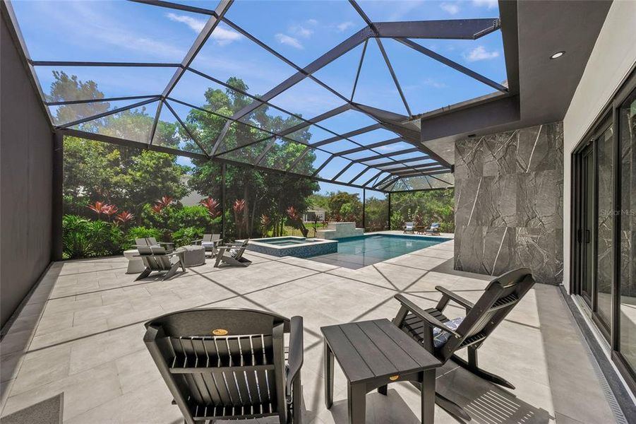 Exterior details and patio area of a home in , Sarasota (Image 4). Exterior details and patio area of a home in , Sarasota (Image 4).