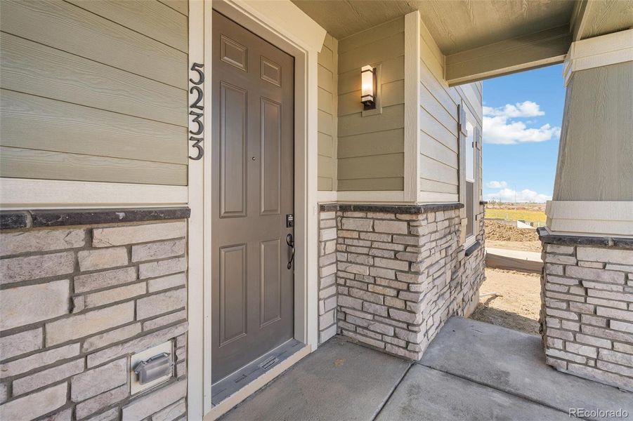 Exterior details and patio area of a home in , Aurora (Image 18). Exterior details and patio area of a home in , Aurora (Image 18).
