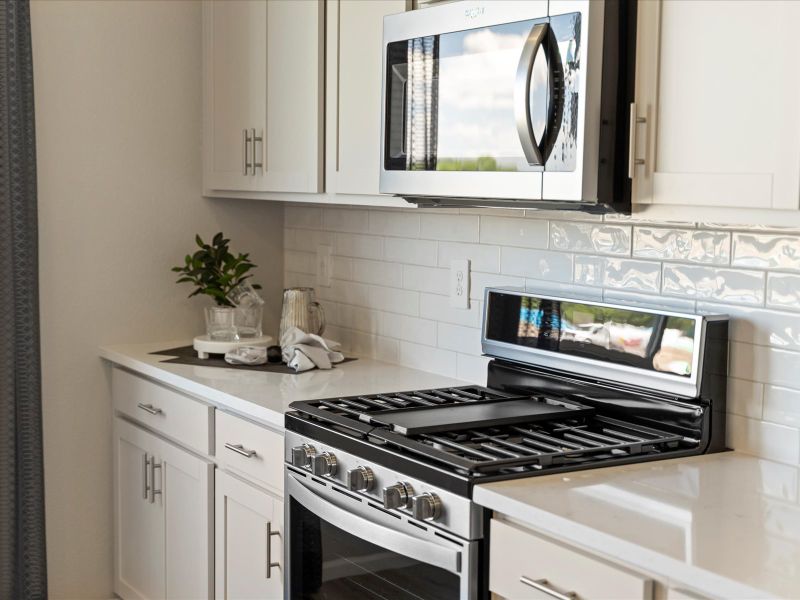 Furnished interior view inside a new home in Poudre Heights: The Lakes Collection, Windsor (Image 12).