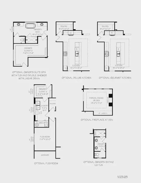2D floor plan layout for the Provenance by Epcon Communities in The Courtyards at Holly Springs, Canton, GA (Image 36). 2D floor plan layout for the Provenance by Epcon Communities in The Courtyards at Holly Springs, Canton, GA (Image 36).