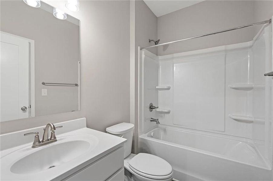 Furnished interior view inside a new home in Crossvine Estates, Braselton (Image 8).