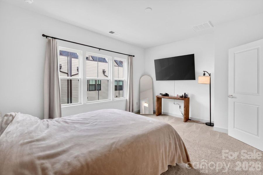 Furnished interior view inside a new home in Southrail Station, Charlotte (Image 16).