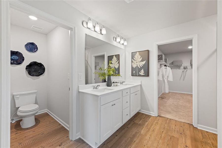 Furnished interior view inside a new home in Kingsley Creek, Lithonia (Image 21).