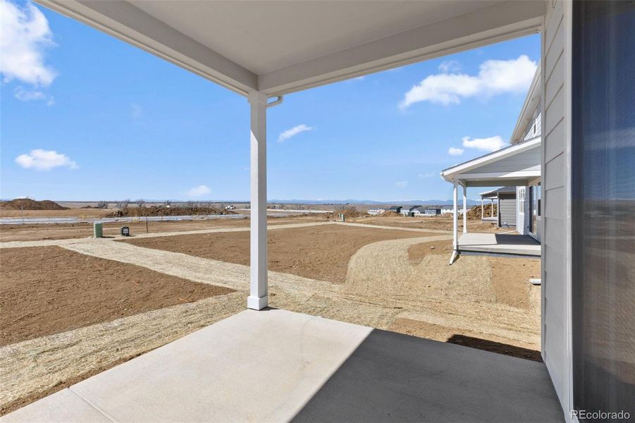 Exterior details and patio area of a home in , Aurora (Image 3).