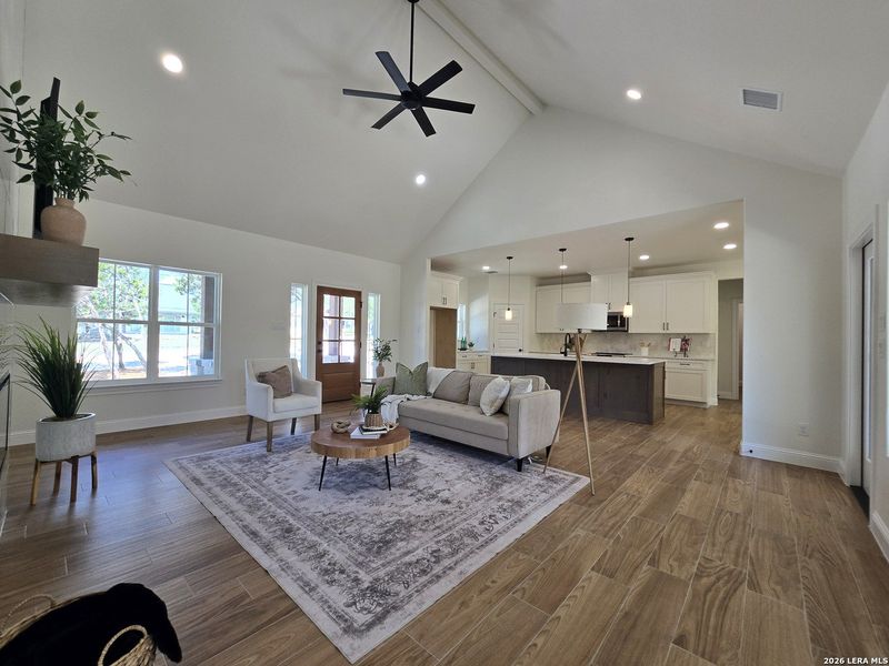 Furnished interior view inside a new home in , Canyon Lake (Image 12).