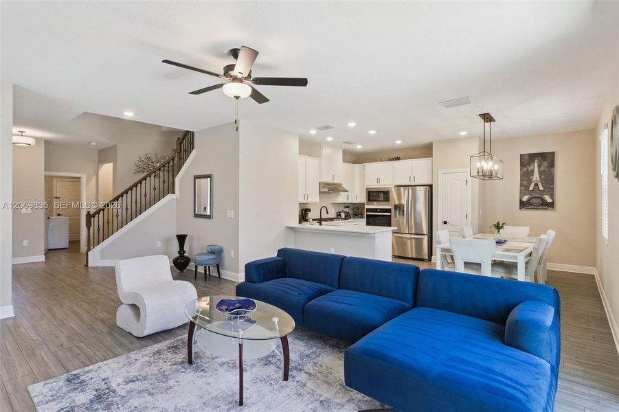 Furnished interior view inside a new home in , Kissimmee (Image 17). Furnished interior view inside a new home in , Kissimmee (Image 17).